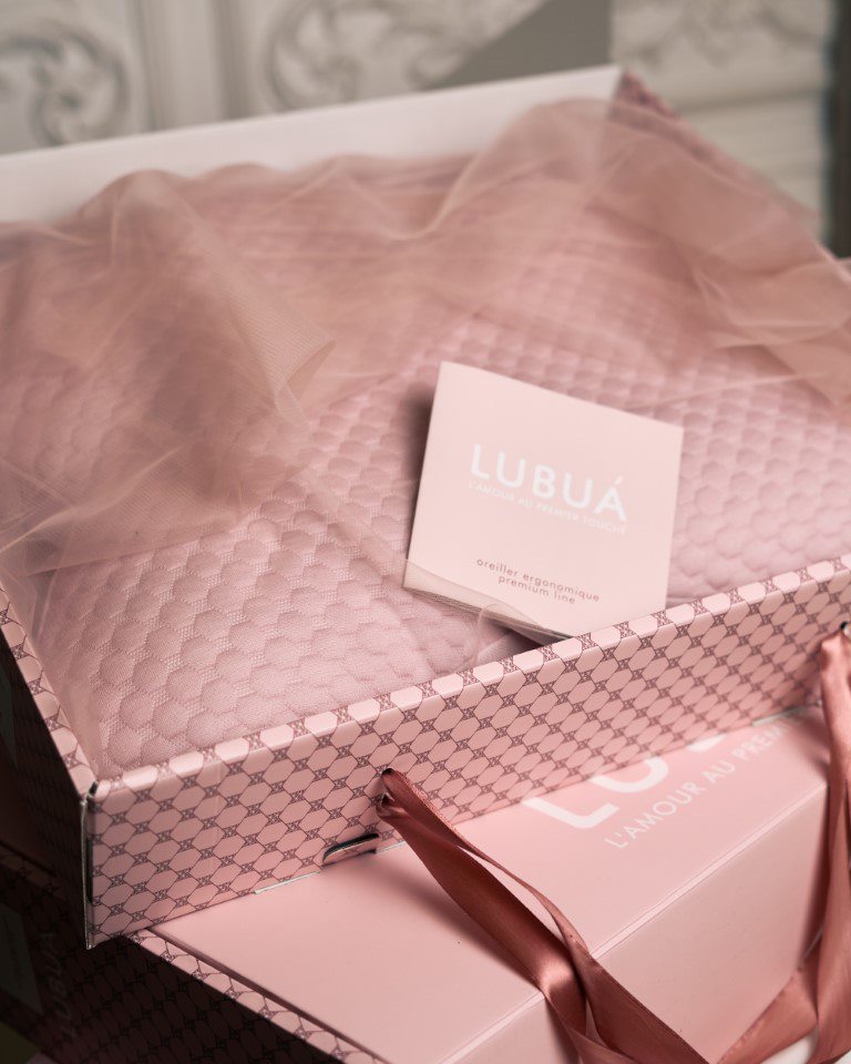 Подушка премиум класса Niature П502 LUBUA, Лиловая купить в OrtoMir24