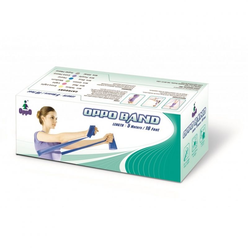 Лента гимнастическая 8012 OPPO Medical красная, длина 5м купить в OrtoMir24